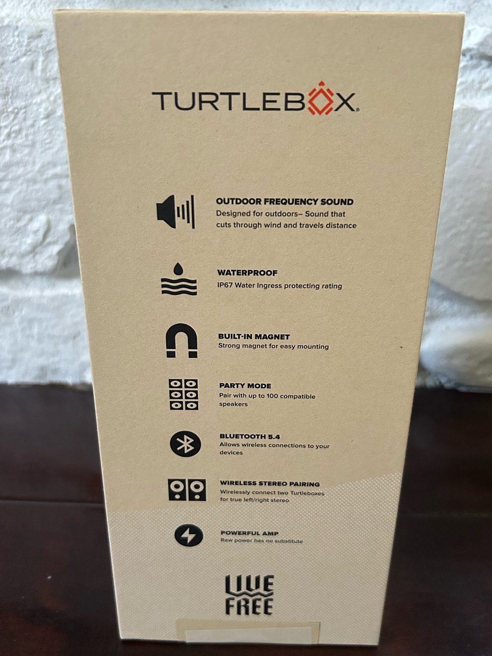 Turtlebox, gray speaker - Picture 2 of 7